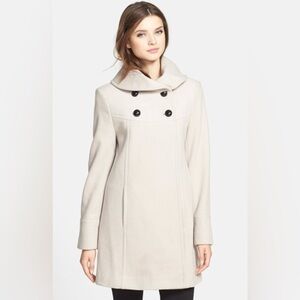 Larry Levine (From Norstroms) Babydoll Blush Colored Coat Size 12